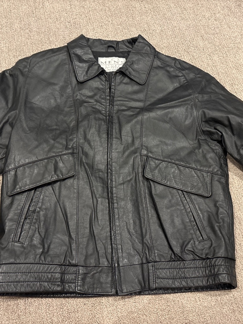 Vintage Leather Jacket- The Men’s Store